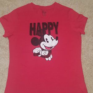 "Happy" Mickey Mouse Tee